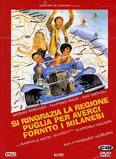 Si ringrazia la regione Puglia per averci fornito i milanesi (1982) afişi