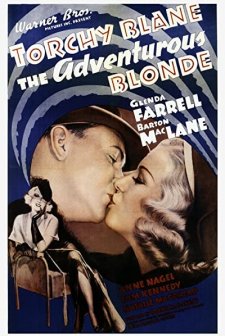 The Adventurous Blonde (1937) afişi