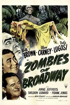 Zombies On Broadway (1945) afişi