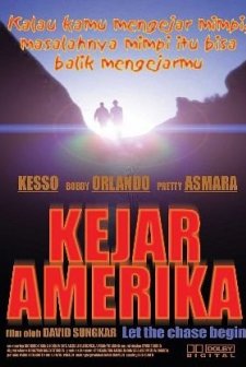 Kejar Amerika (2004) afişi