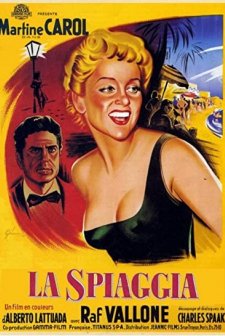La Spiaggia (1954) afişi