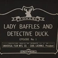 Lady Baffles And Detective Duck (1915) afişi