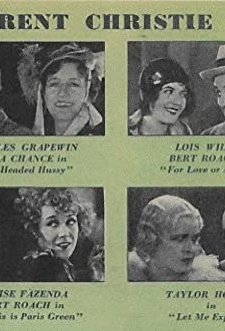 So This ıs Paris Green (1930) afişi