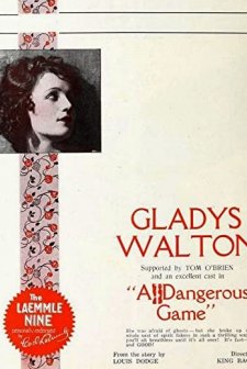 A Dangerous Game (1922) afişi