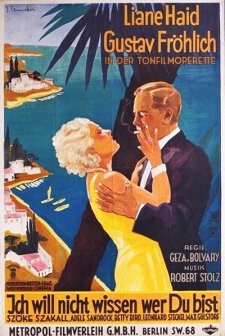 ıch Will Nicht Wissen, Wer Du Bist (1932) afişi