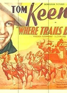 Where Trails Divide (1937) afişi
