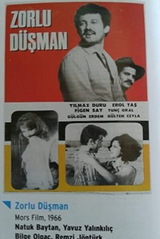 Zorlu Düşman (1966) afişi