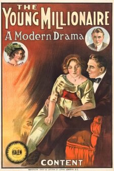 Genç Milyoner (1912) afişi