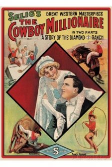 Milyoner Kovboy (1909) afişi