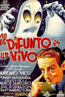 El difunto es un vivo (1941) afişi