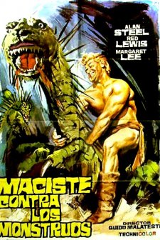 Maciste Contro I Mostri (1962) afişi
