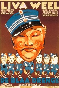 De Blaa Drenge (1933) afişi