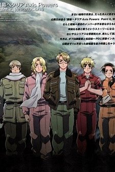 Ginmaku Hetalia: Axis Powers (2010) afişi