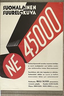 Ne 45000 (1933) afişi