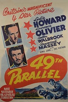 49. Paralel (1941) afişi