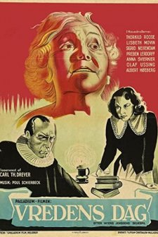 Vredens Dag (1943) afişi