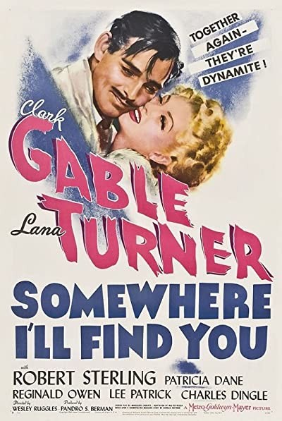 Somewhere I'll Find You (1942) afişi