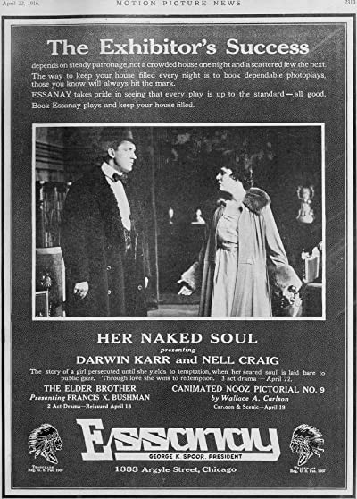 Her Naked Soul (1916) afişi