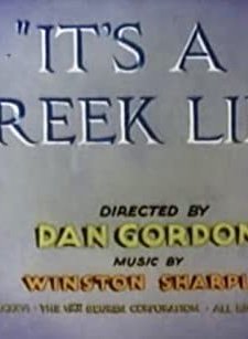 ıt's A Greek Life (1936) afişi