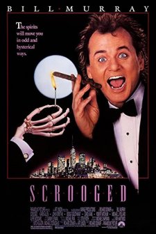 Scrooged (1988) afişi