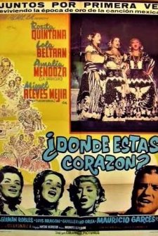 ¿donde Estás, Corazón? (1961) afişi