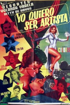 Quiero Ser Artista (1958) afişi