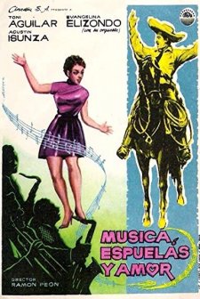 Música, Espuelas Y Amor (1955) afişi