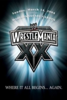 Wrestlemania 20 (2004) afişi