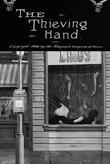 The Thieving Hand (1908) afişi