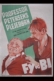 Professor Petersens Plejebørn (1924) afişi