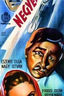 Negyedíziglen (1942) afişi