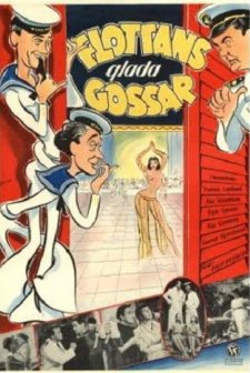 Flottans Glada Gossar (1954) afişi