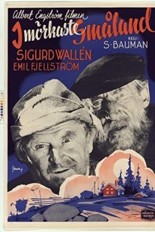 ı Mörkaste Småland (1943) afişi