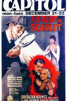 A Study In Scarlet (1933) afişi