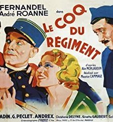 Le coq du régiment (1933) afişi