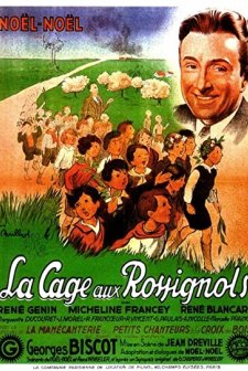 La cage aux rossignols (1945) afişi