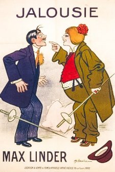 Max et le mari jaloux (1912) afişi