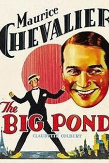 The Big Pond (1930) afişi
