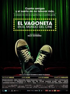 El vagoneta en el mundo del cine afişi