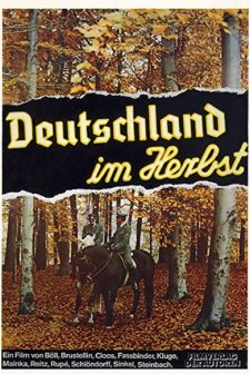 Deutschland im Herbst (1978) afişi