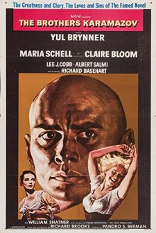 Karamazov Kardeşler (1958) afişi