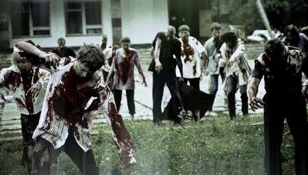 Zima mertvetsov. Metelitsa fotoğrafı