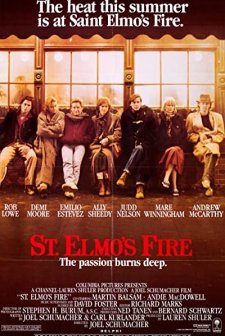 St. Elmo's Fire (1985) afişi