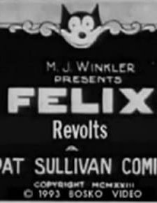Felix Revolts (1923) afişi