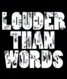 Louder Than Words (2010) afişi
