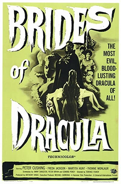 The Brides Of Dracula (1960) afişi