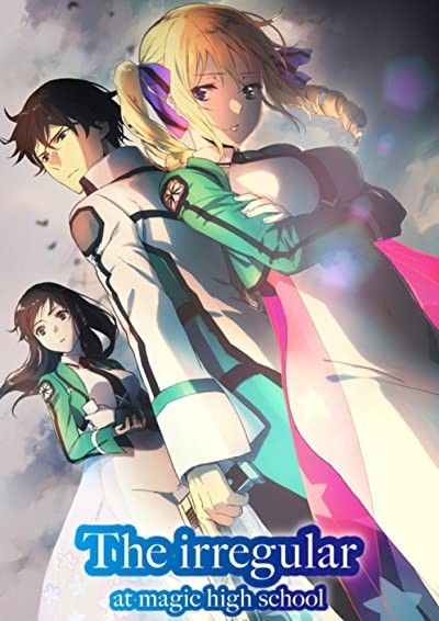 Mahouka Koukou no Rettousei (2014) afişi