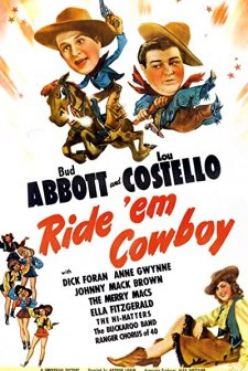 Ride 'Em Cowboy (1942) afişi