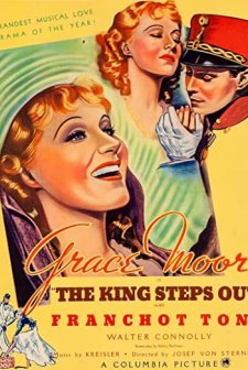 The King Steps Out (1936) afişi