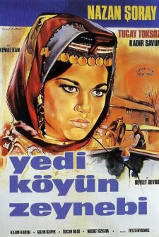 Yedi Köyün Zeynebi (1968) afişi